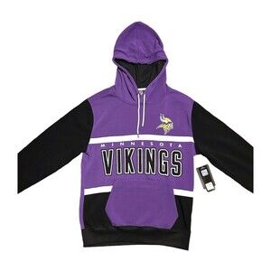 NFL Team apparel Minnesota Vikings Purple Sweatshirt M